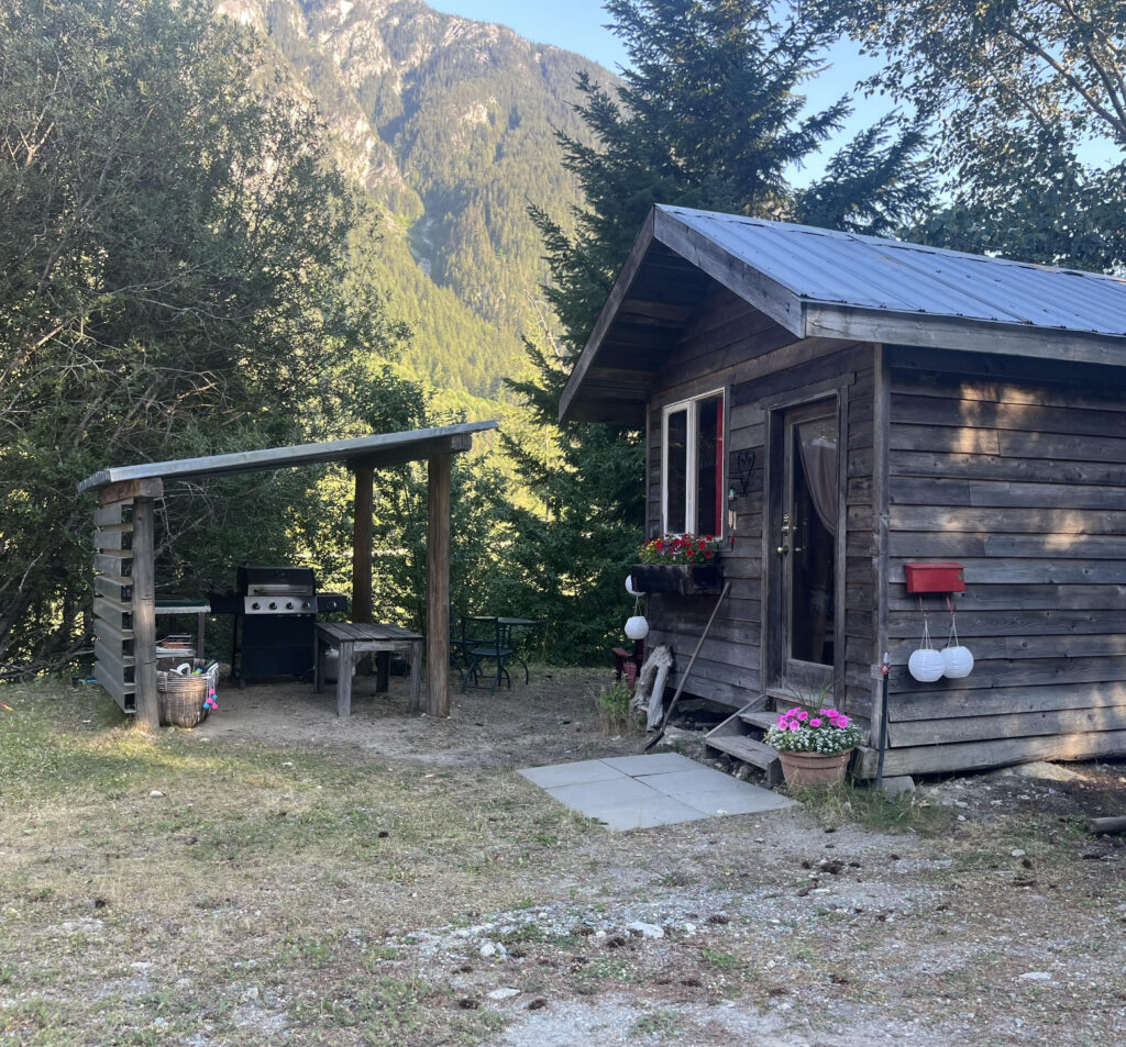 A cabin 4 provinces from home